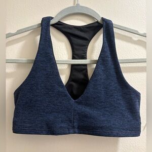 ALO Yoga Deep Blue Sports Bra